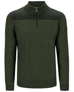 Dale of Norway Eirik Men's Sweater - Dark Green/Black